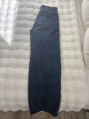 Old Navy Women's Dark Blue Wide Leg Jeans